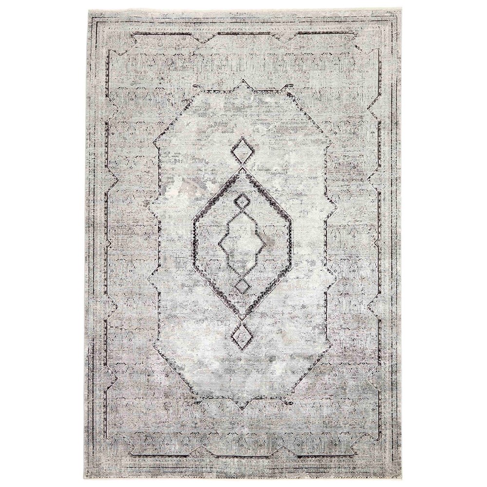 Soho Traditional Medallion SHHDB34A SOS23 Rug in Grey